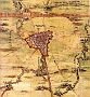 1534-Carta del territorio Padovano.(Archivio di Stato di Venezia)